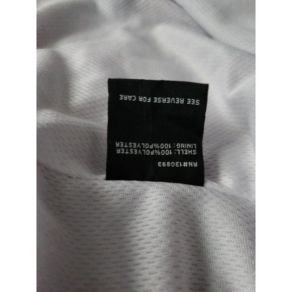 New Balance Women's Gray Full Zip Front Hooded Windbreaker Jacket Size XL - Picture 6 of 11